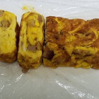 チャーシュー玉子焼き